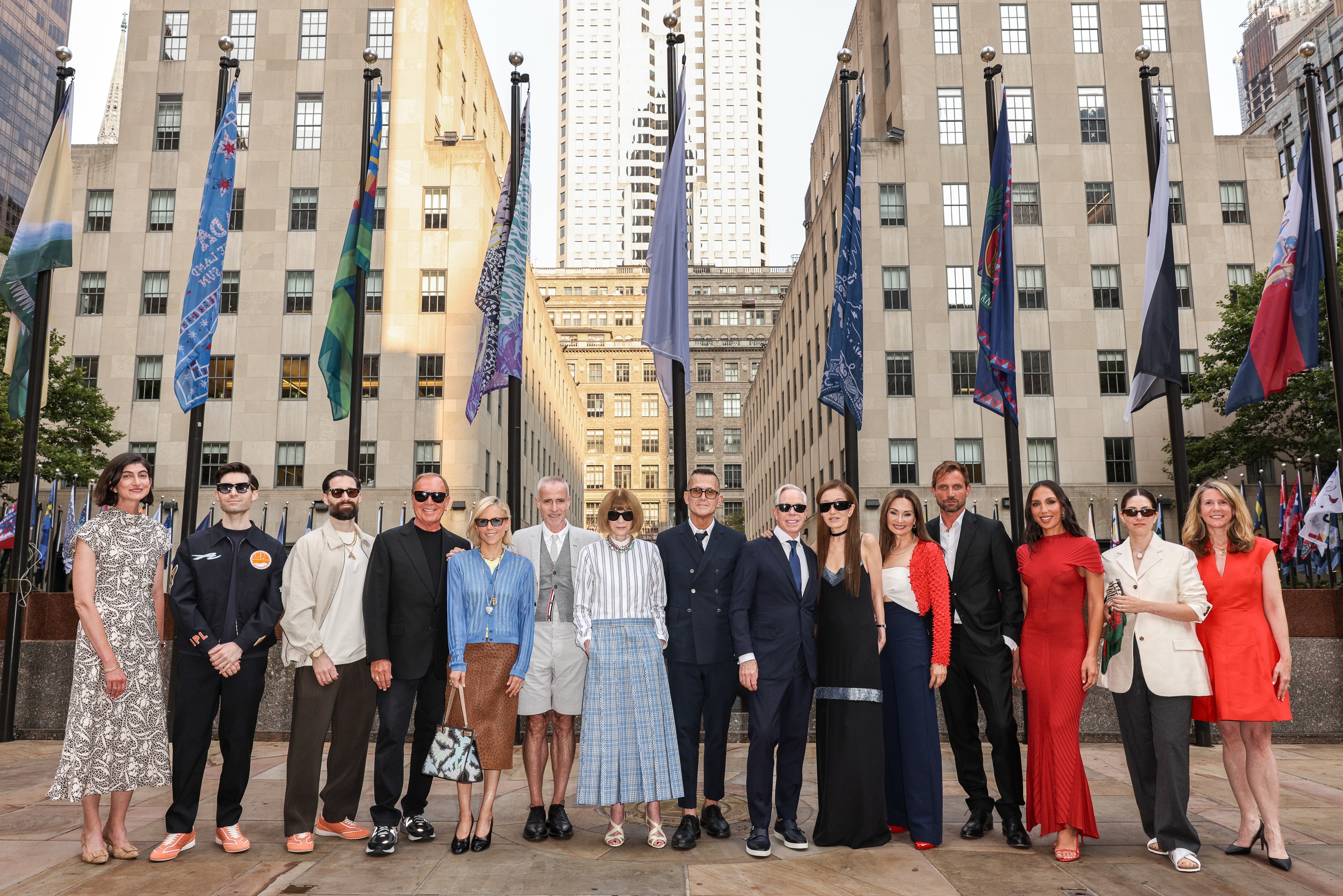 United Flags of Fashion Presented by CFDA, Vogue, Rockefeller Center & America250 was posted to the gallery
